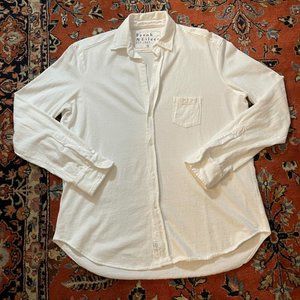 Frank & Eileen Jersey Knit Button Down (Medium)